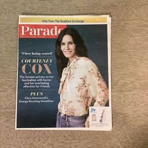 Parade Newspaper featuring Courteney Cox